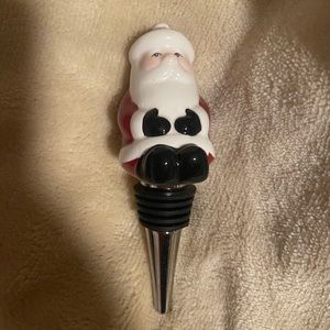 Santa Wine Stopper